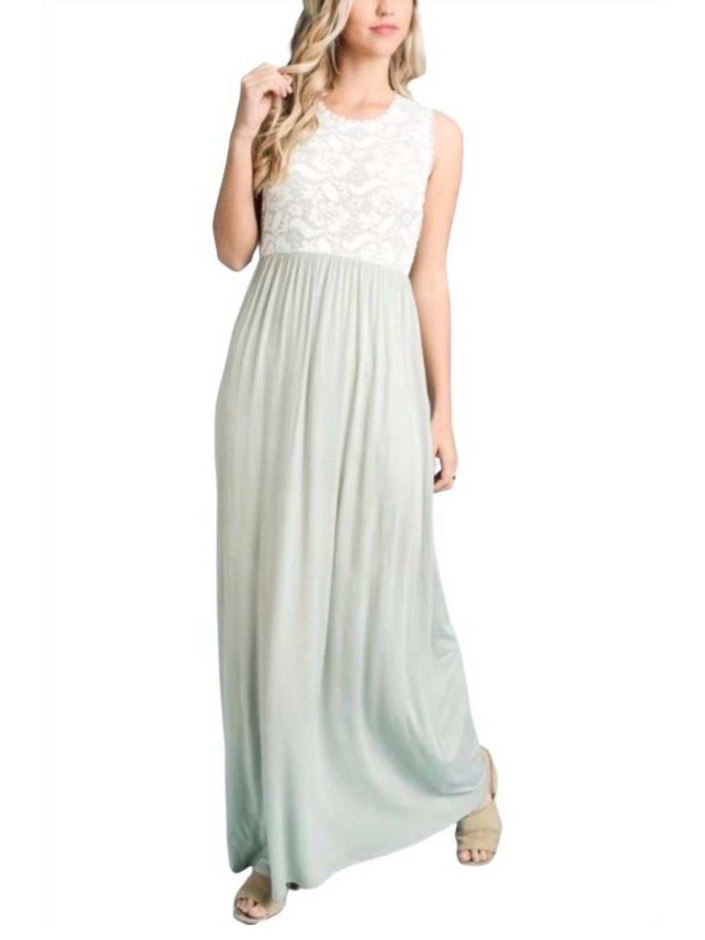 Sleeveless Maxi Dress (never worn)